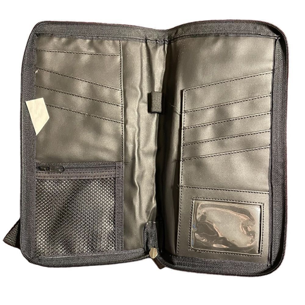 American Tourister Black Travel Document Holder